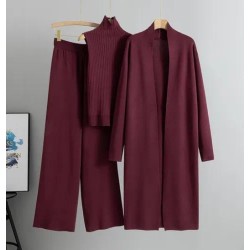 conjunto 3 piezas punto