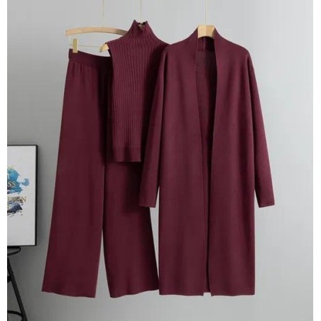 conjunto 3 piezas punto