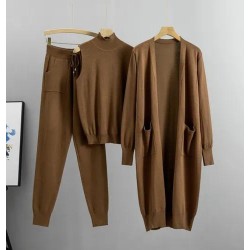 Conjunto 3 piezas punto