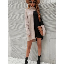 Vestido Punto Cuello alto