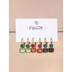 pack pendientes esmeralda