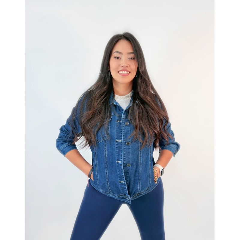 Chaqueta denim Azul T. L