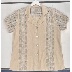 Guayabera lino Mujer